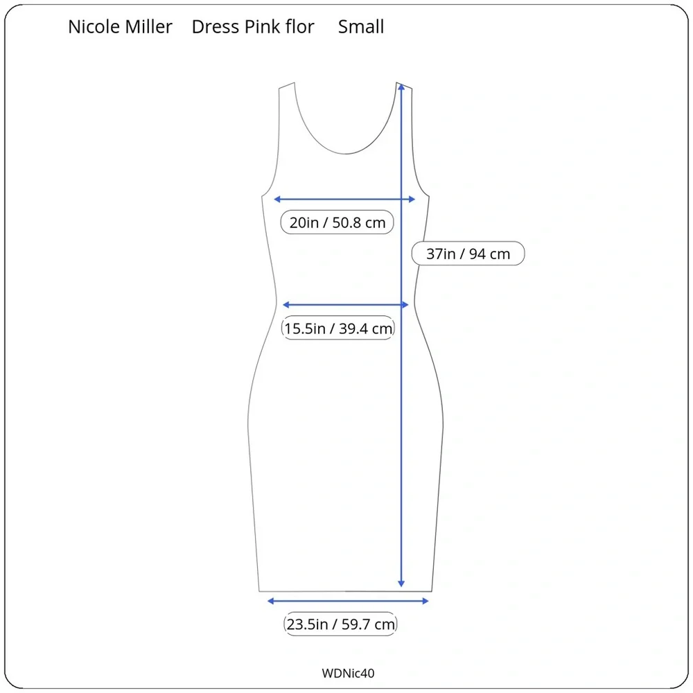 🔥NWT🔥 Nicole Miller Women’s Sleeveless Dress - Picture 6 of 6